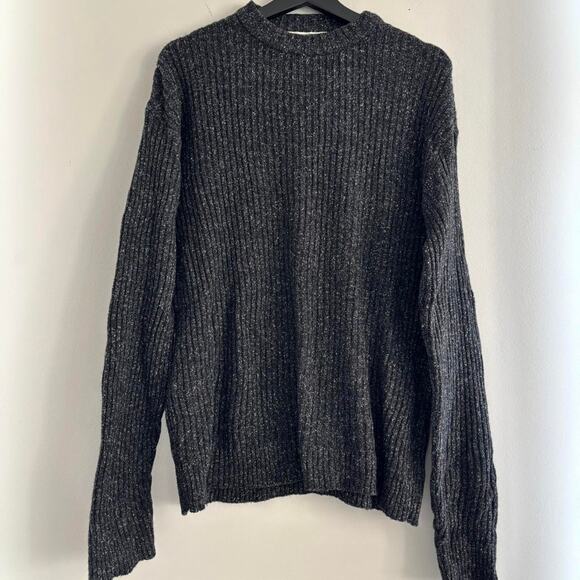 Vintage Perry Ellis Wool Silk Blend Sweater Made in Italy Mens Size Large - Picture 2 of 6